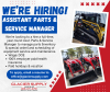Hiring: Assistant Parts & Service Manager